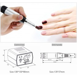 Máquina elétrica da broca da arte do pedicure da manicure 35W Pro