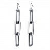 Triple Pin Long EarringsEarrings