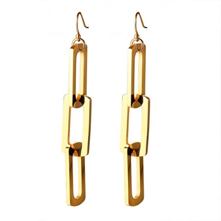 Triple Pin Long EarringsEarrings