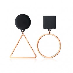 Asymmetrical geometric stud earringsEarrings