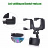 iPhone Samsung GPS Smartphone carro traseiro vista espelho 360 graus telefone titular