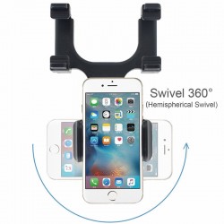 iPhone Samsung GPS Smartphone carro traseiro vista espelho 360 graus telefone titular