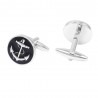 Cufflinks redondos âncora