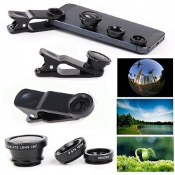 iPhone 8 7 6 5 S Smartphone Kit de lente de telescópio telefoto móvel tripé 12X