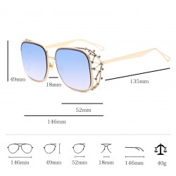 Vintage Steampunk Square Rhinestone Sunglasses GlassesSunglasses