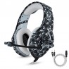 PS4 PC Computer Xbox One - camouflage headphones - headset with microphoneEar- & Headphones