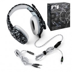PS4 PC Computer Xbox One - camouflage headphones - headset with microphoneEar- & Headphones
