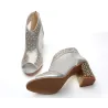 Elegant Shiny Sandals BootiesSandals