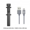 Original Xiaomi Handheld Mini tripé dobrável 2 em 1 Monopod Selfie Stick Bluetooth Wireless