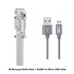 Original Xiaomi Handheld Mini tripé dobrável 2 em 1 Monopod Selfie Stick Bluetooth Wireless