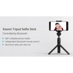 Original Xiaomi Handheld Mini tripé dobrável 2 em 1 Monopod Selfie Stick Bluetooth Wireless