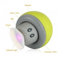 Mini mushroom - wireless Bluetooth speaker - waterproofBluetooth speakers