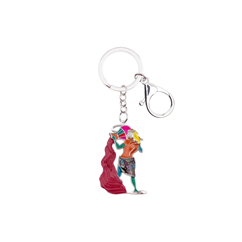Aquarius Zodiac Sign Keychain KeyringKeyrings