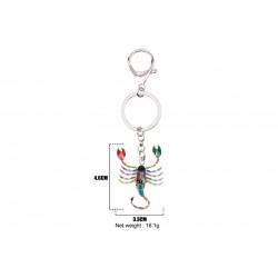 Scorpio Zodiac Sign Keychain KeyringKeyrings