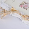 Crystal Eiffel Tower - keyring - keychainKeyrings