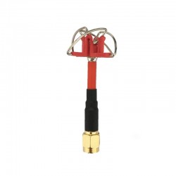 TX RX RC Drone RHCP 3dBi 60mm curto FPV Antena de 4 folhas SMA/RP-SMA