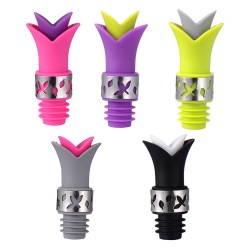 Garrafa de vinho Stoppers Silicone Food Grade Durável