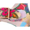 Flower pattern wedge heel sandalsSandals