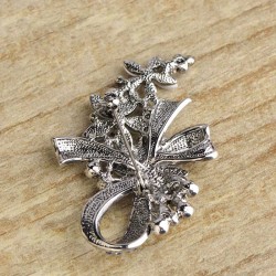 Vintage Turco Flor Bowknot Brooche