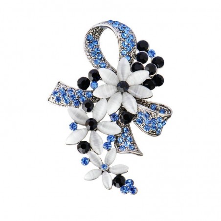 Vintage Turco Flor Bowknot Brooche
