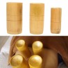 Conjunto de massagem de acupuntura anti celulite chinês tradicional bambu copos de sucção 3pcs