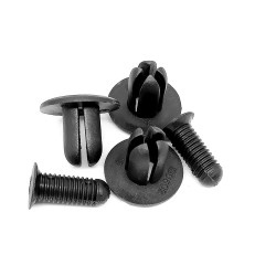 Universal carro porta porta porta tronco pára-choques expansão parafusos 100pcs