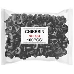 Universal carro porta porta porta tronco pára-choques expansão parafusos 100pcs