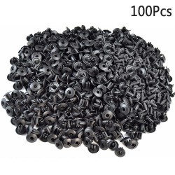 Universal carro porta porta porta tronco pára-choques expansão parafusos 100pcs