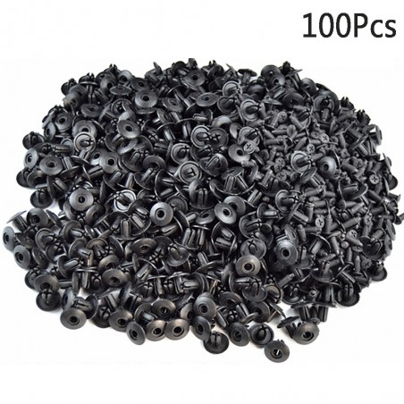 Universal carro porta porta porta tronco pára-choques expansão parafusos 100pcs