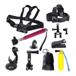 GoPro - Kit de acessórios Xiaomi Yi Action Camera + SJCAM SJ4000