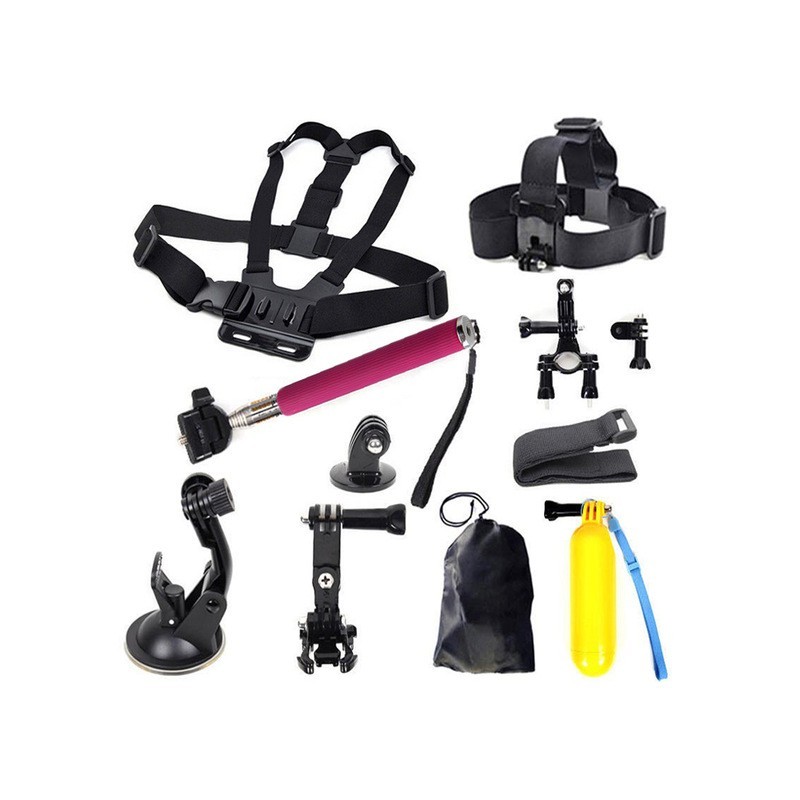 GoPro - Kit de acessórios Xiaomi Yi Action Camera + SJCAM SJ4000 GoPro - Kit de acessórios Xiaomi Yi Action Camera + SJCAM SJ4000