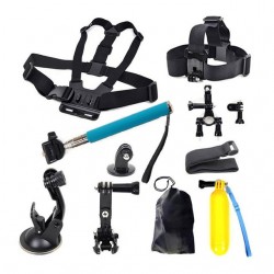 GoPro - Kit de acessórios Xiaomi Yi Action Camera + SJCAM SJ4000