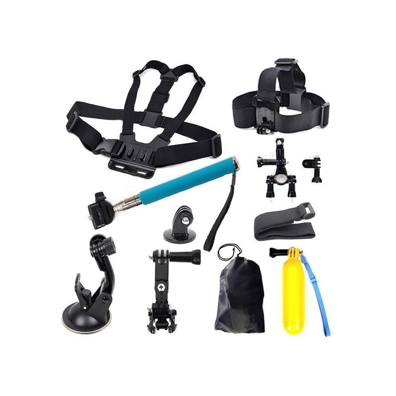 GoPro - Kit de acessórios Xiaomi Yi Action Camera + SJCAM SJ4000 GoPro - Kit de acessórios Xiaomi Yi Action Camera + SJCAM SJ4000