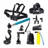 GoPro - Kit de acessórios Xiaomi Yi Action Camera + SJCAM SJ4000