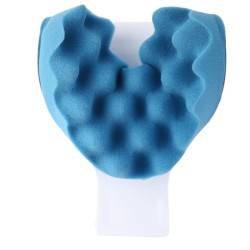 Neck - shoulder therapeutic support pillow - travel cushionMassage