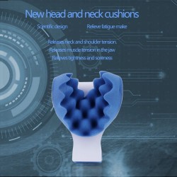 Neck - shoulder therapeutic support pillow - travel cushionMassage