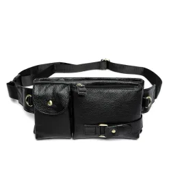 Genuine leather waist belt bagBags