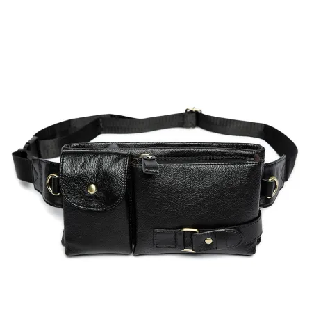 Genuine leather waist belt bagBags