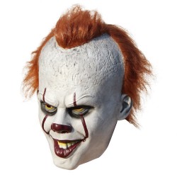 Scary clown latex halloween máscara cosplay