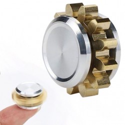 Mini engrenagem de metal fidget - spinner mão