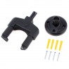 50mm wall mounted guitar hanger holder non-slip hookGuitars