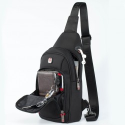 Saco de ombro de crossbody de nylon impermeável