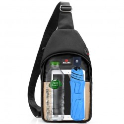 Saco de ombro de crossbody de nylon impermeável