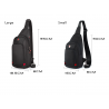 Saco de ombro de crossbody de nylon impermeável