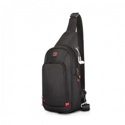 Saco de ombro de crossbody de nylon impermeável