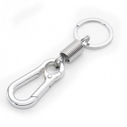 Campo ao ar livre carabiner fivela chaveiro