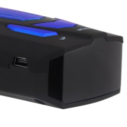 V7 16 LED display car anti radar laser detector speed voice alert warningRadar detector