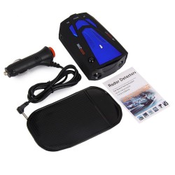 V7 16 LED display car anti radar laser detector speed voice alert warningRadar detector
