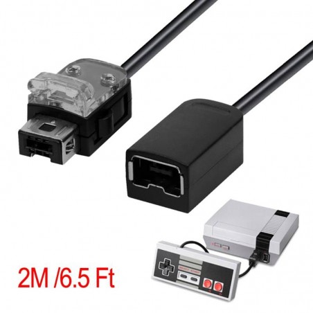 Cabo de extensão de controlador de gamepad Nintendo 2m