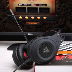 Conjunto de jogos estéreo XIBERIA NUBWO N2 com fones de ouvido de microfone